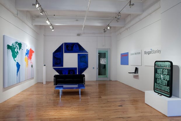 Zevs "Liquidated Version" Exhibition @ De Buck Gallery