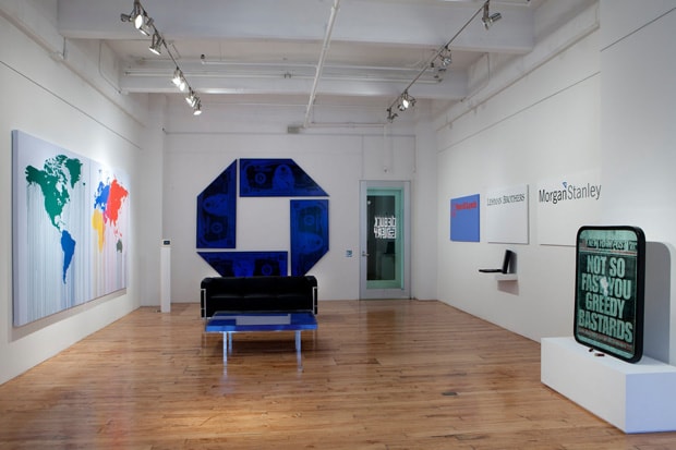 Zevs "Liquidated Version" Exhibition @ De Buck Gallery