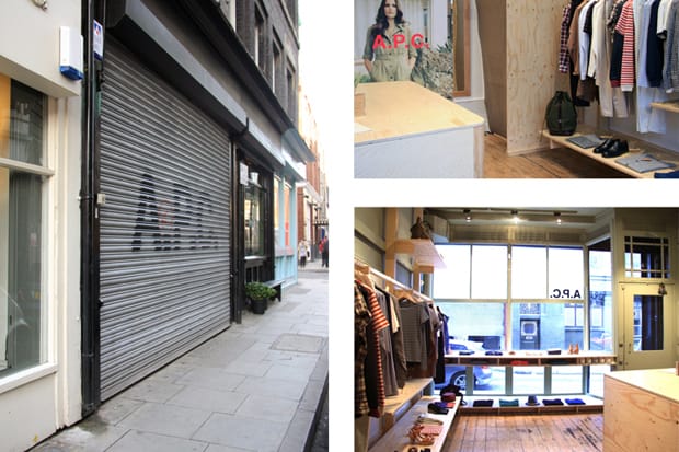 A.P.C. East London Store Opening