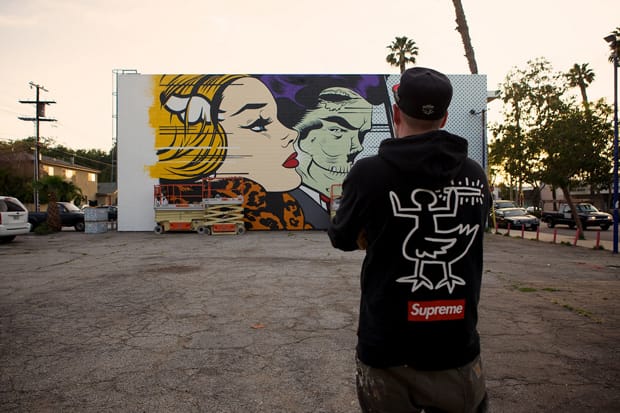 D*Face Mural in Los Angeles