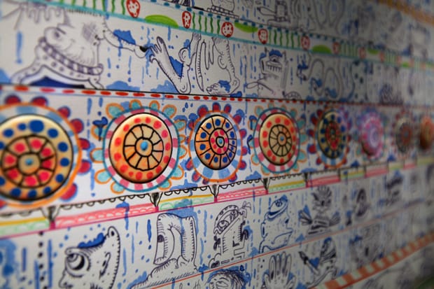 Erik Parker "Re-Upped" Exhibition @ colette