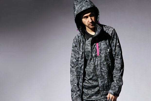 Futura x DESCENTE Hooded Wind Jacket | Hypebeast