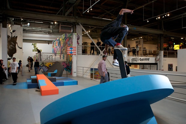 Geoff McFetridge at MOCA "Art in the Streets"