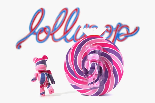 GETTRY x Medicom Toy 100% Bearbrick "Lollipop"