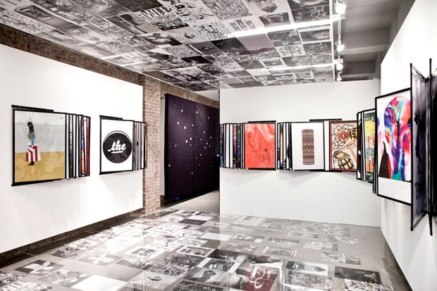 Kathy Grayson "POSTERMAT" Exhibition @ 18 Hewett Street