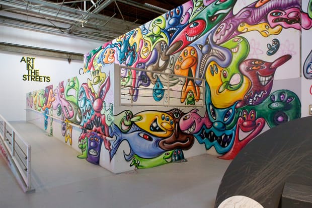 Kenny Scharf at MOCA “Art in the Streets”