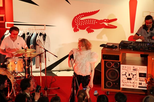 Lacoste L!VE @ Citadium Caumartin Event Recap featuring Uffie