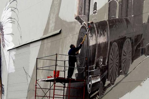 Lee Quinones & co. "Art in the Streets" Mural