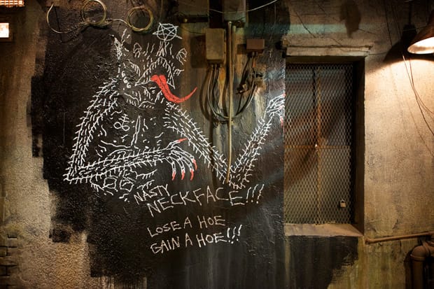 Neck Face at MOCA "Art in the Streets"