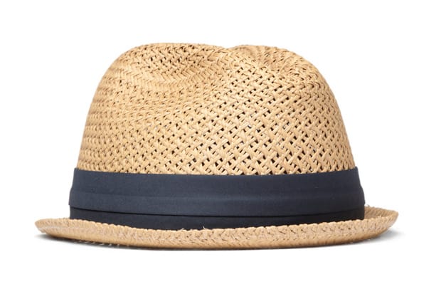 rag & bone Straw Fedora Hat