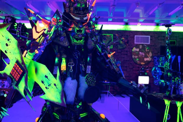 Rammellzee at MOCA "Art in the Streets"