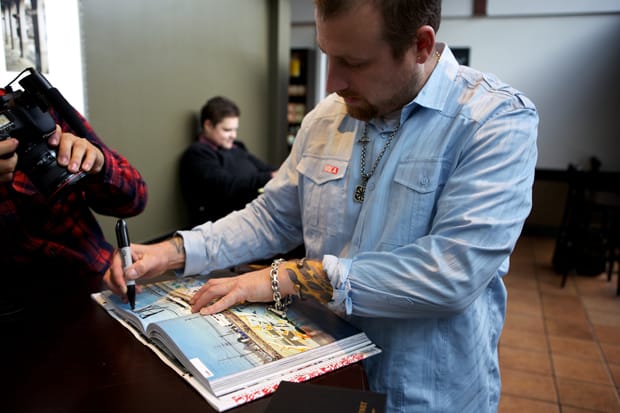 Saber of The Seventh Letter Crew at MOCA “Art in the Streets”