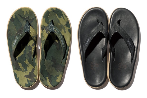 SOPHNET. x Island Slipper Sandals