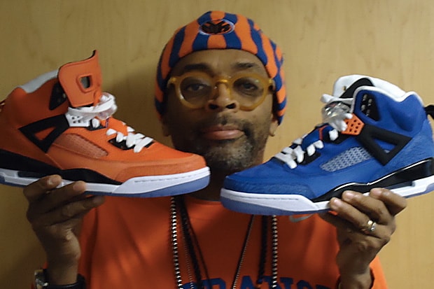 Spike Lee "Player Exclusive" New York Knicks Jordan Spiz'ikes