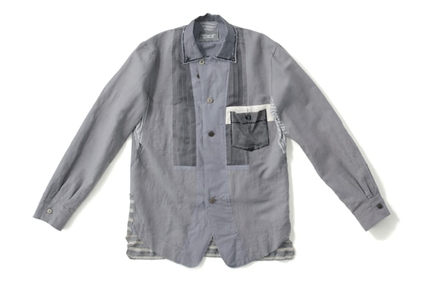 TAKAHIROMIYASHITA TheSololst. x Swarovski Elements Wide Collar Shirt