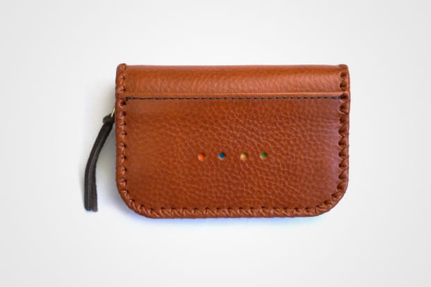 Untold Leather Zip Coin Wallet 