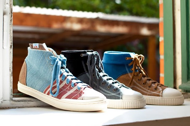 visvim LAUDA STRIPE-FOLK