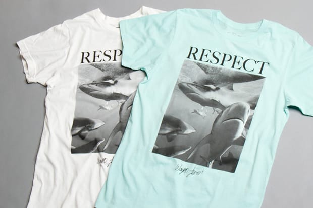 Wayne Levin x Warriors of Radness "Respect" T-Shirt