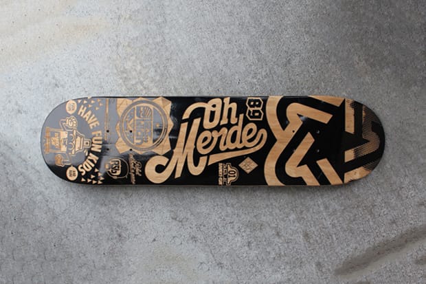 123Klan "Against the Grain" Skatedeck