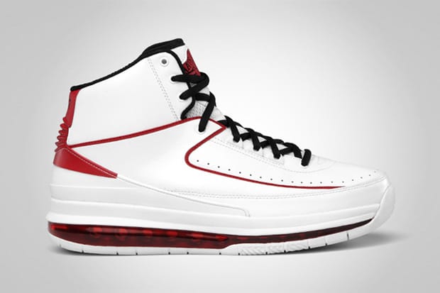 Air Jordan 2.0 White/Black-Varsity Red