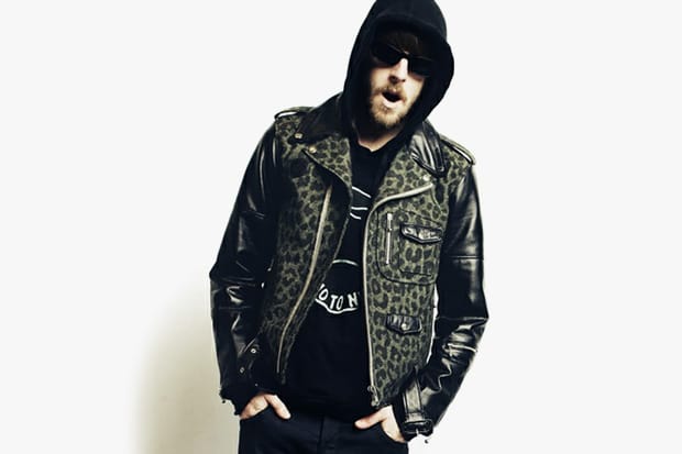 BAL x Cyder House Leopard Tweed Riders Jacket