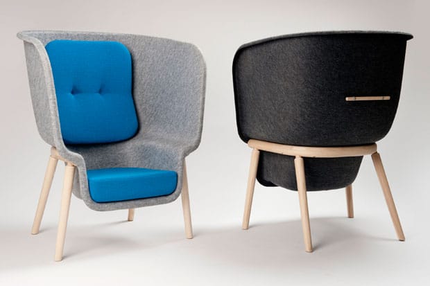 Benjamin Hubert for De Vorm Pod Chair