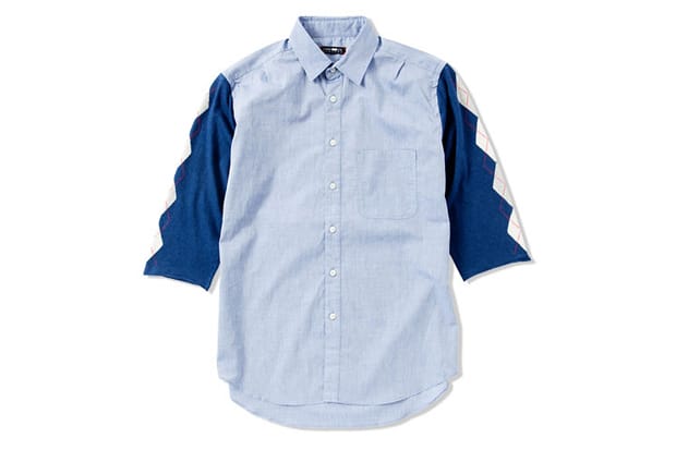 CASH CA KNIT SLEEVE 7S SHIRT