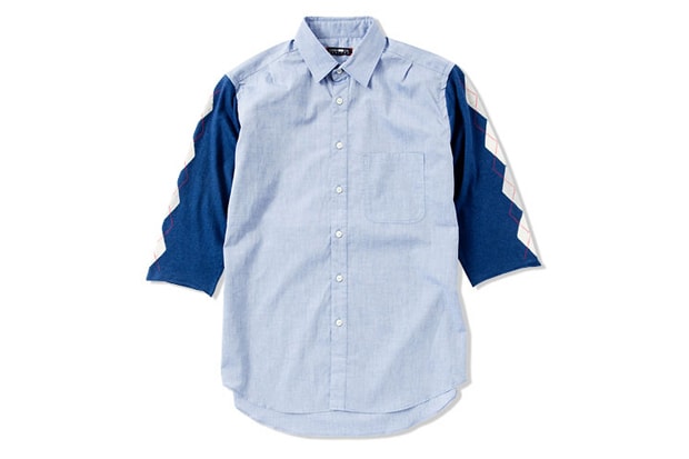 CASH CA KNIT SLEEVE 7S SHIRT