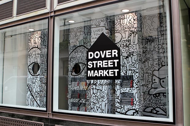 COMME des GARCONS x Matt Groening “Binky & Sheba PLAY” Installation @ Dover Street Market