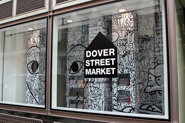 COMME des GARCONS x Matt Groening “Binky & Sheba PLAY” Installation @ Dover Street Market