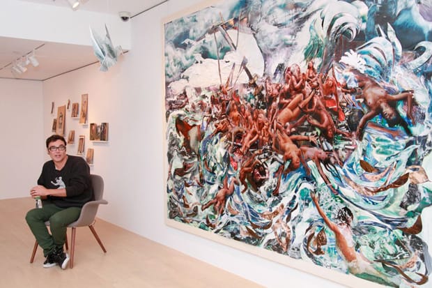 David LaChapelle "The Raft" Exhibition @ de Sarthe Fine Art