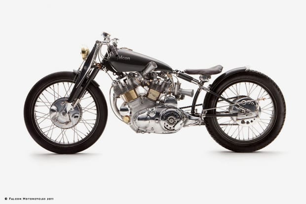 Falcon Motorcycles Black Falcon