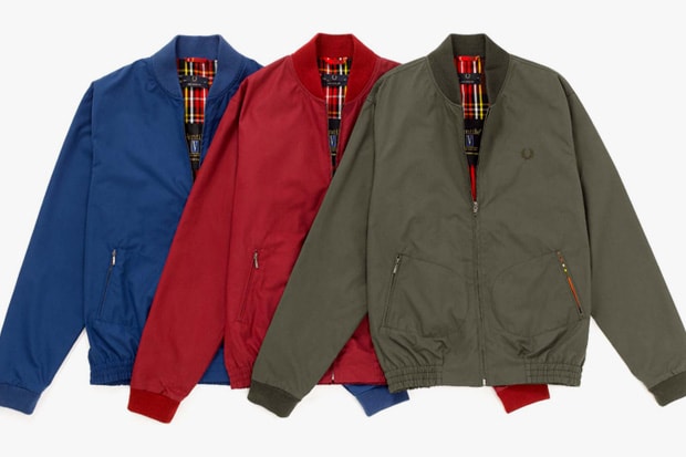 Fred Perry Laurel Wreath Ventile Bomber Jacket