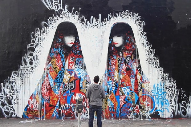 HUSH Mural @ New Image Art Gallery