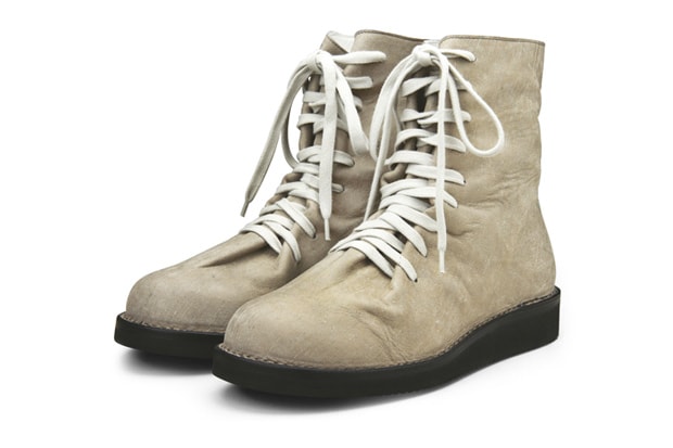 Kris Van Assche "Skin" Lace-Up Boots