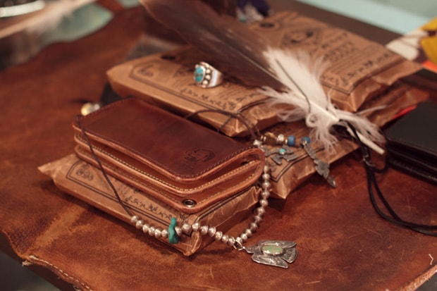 Larry Smith for SSDD/FUCT Leather Hand Made Wallets