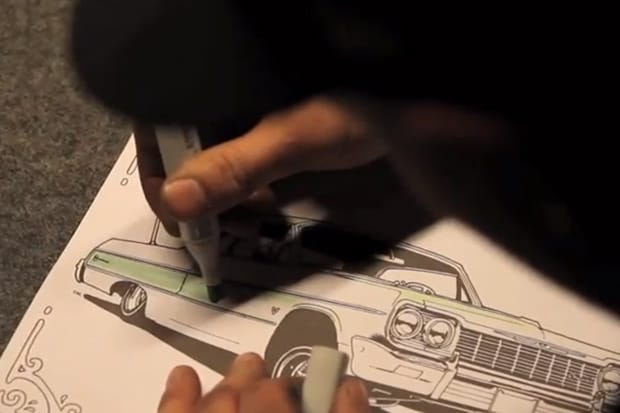 Lowrider Coloring Book