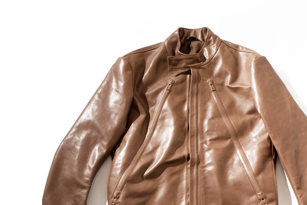 Maison Martin Margiela Covered Zip Leather Jacket
