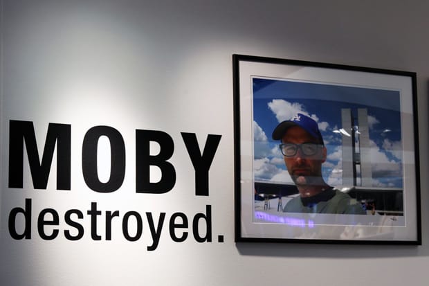 Moby "destroyed." Exhibition @ colette Recap