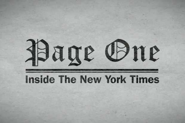 Page One: Inside The New York Times (Trailer)