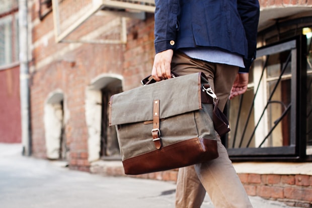 Property Of… Alfred Work Messenger Bag