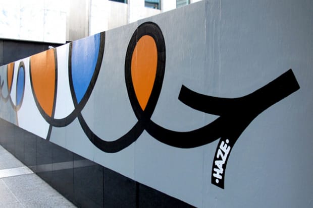 The Standard Hotel Los Angeles x Eric Haze Mural