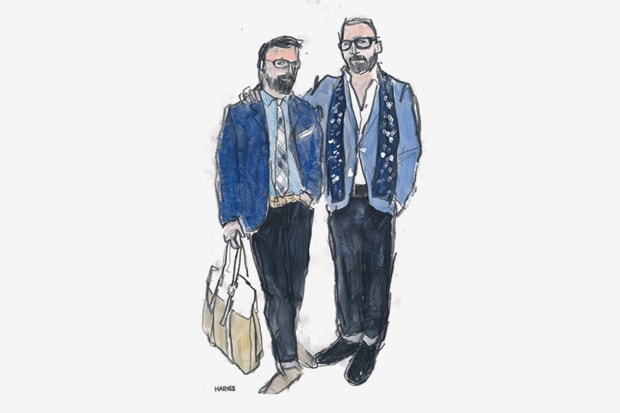UNIONMADE 2011 Spring/Summer "18 Friends/18 Looks" Lookbook Illustrated by Richard Haines