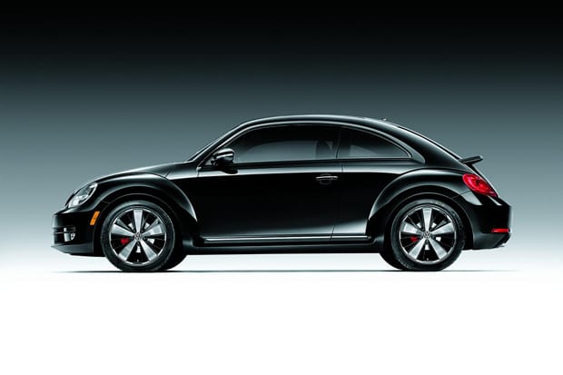 2012 Volkswagen Beetle Black Turbo Edition 