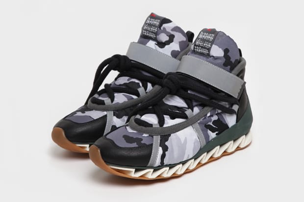 Bernhard Willhelm x Camper 2011 Fall/Winter Camo Hiking Boot