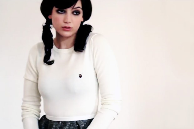 Daisy Lowe for A Bathing Ape Ladies 2011 Fall/Winter Collection Behind-the-Scenes Video