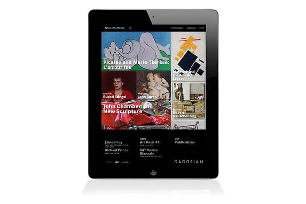 Gagosian Gallery iPad App