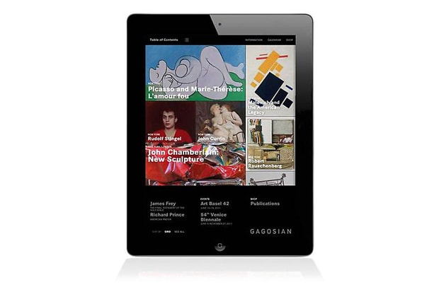 Gagosian Gallery iPad App