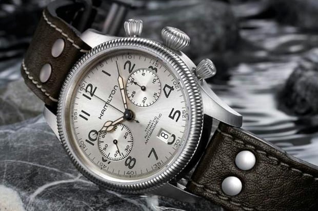 Khaki Field Titanium Far Cry® 6 - Black dial - Brown Nato strap | Hamilton  Watch - H70645533 | Hamilton Watch