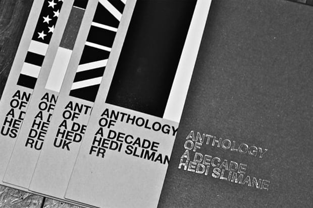 Hedi Slimane 'Anthology of a Decade' Book Set